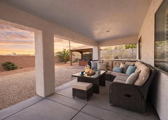 2 Homes Next Door - New 25x40 Boat-rv Pad * Lake Havasu City